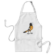 Baltimore Oriole Bird Aprons