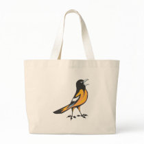 Baltimore Oriole Bird Tote Bags