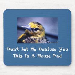 Baltimore Oriole, Female mousepad