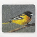 Baltimore Oriole Mousepad by Granny_Pats_Gifts Baltimore Oriole Mousepad