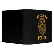 baltimore police maryland detective binders