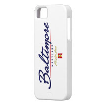 Baltimore Script iPhone 5 Cases