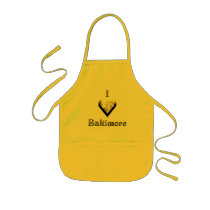 Baltimore -- Shimmering Gold aprons by CulturalPerspective5 Baltimore -- Shimmering Gold aprons