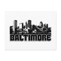 Baltimore Skyline postcards