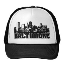 Baltimore Skyline Trucker Hat