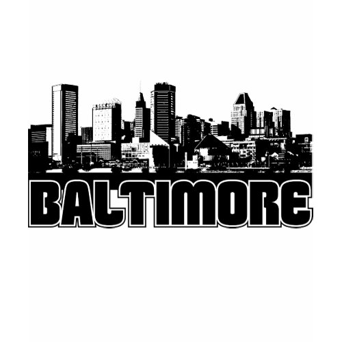 Baltimore Skyline zazzle_shirt
