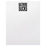 Baltimore Sucks letterhead