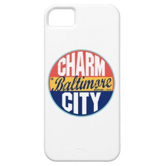 Baltimore Vintage Label iPhone 5 Covers