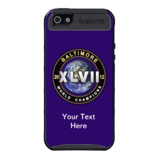 Baltimore XLVII World Champions iPhone 5 Case