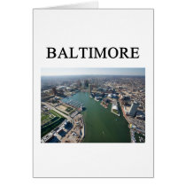 BALTIMOREmaryland Greeting Card