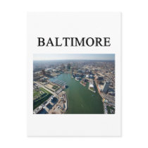 BALTIMOREmaryland Postcard