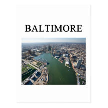 BALTIMOREmaryland Postcard