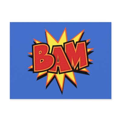 Bam-3 Post Cards by kbilltv