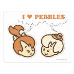 Bam Bam loves Pebbles Postcards