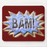 BAM! Distressed look Emeril Apron Mouse Pad