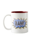 BAM! Distressed look Emeril Apron Mugs
