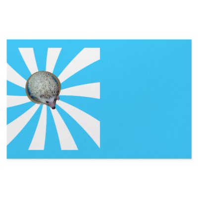 BAM! Hedgehog Paper Stationery Design by Vanillabeana