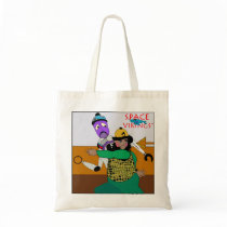 Bam & Robot in Big Trouble! Canvas Bag