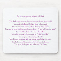 BAM Top 10 mousepad
