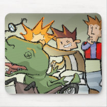 BAM! Totally punched a dino. mousepads