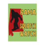 Bama Squatch Watch Postcards