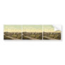 Bamberg, general view,  Bavaria, Germany vintage P Bumper Sticker