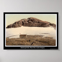 Bambergerhütte, Mount Boè, Austro-Hungary Print