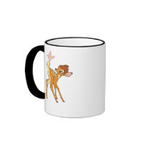 Bambi and Butterfly Coffee Mugs