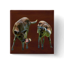 Bambi and deer pin