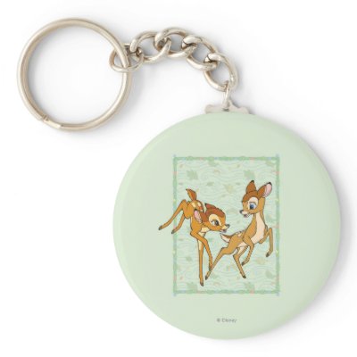 Bambi and Faline keychains