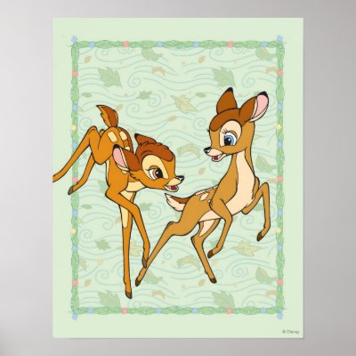 Bambi and Faline posters
