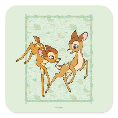 Bambi and Faline stickers