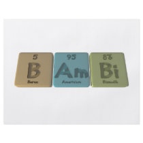 Bambi as Boron Americium Bismuth Flyers