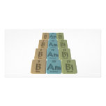 Bambi as Boron Americium Bismuth photo cards