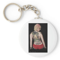 bambi back piece key chain