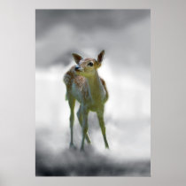 Bambi deers curiosity posters