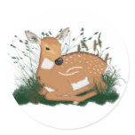 Bambi in the Meadow stickers