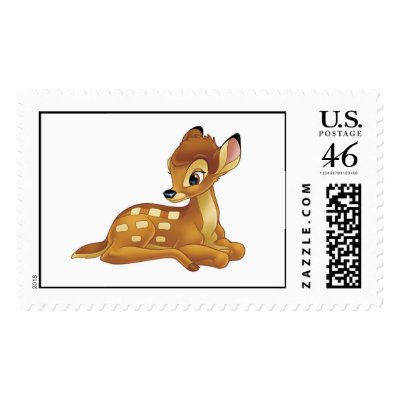 Bambi sitting postage