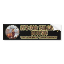 Bambi Speaks out on Guns & 2nd Amendment Bumper Stickers