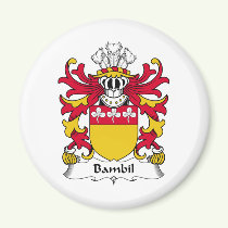 Bambil Family Crest Magnet