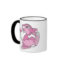 Bambi's Thumper in Pink Mugs