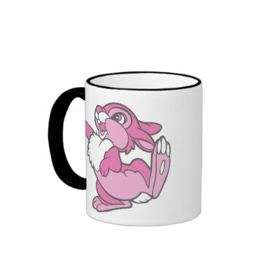 Bambi's Thumper in Pink mugs