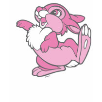 Bambi's Thumper in Pink t-shirts by disney Bambi's Thumper in Pink t-shirts