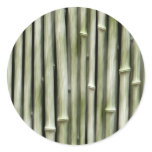 bamboe round sticker