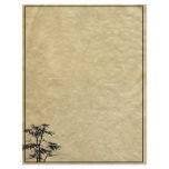Bamboo Album Personalized Letterhead