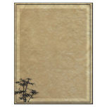 Bamboo Album Personalized Letterhead