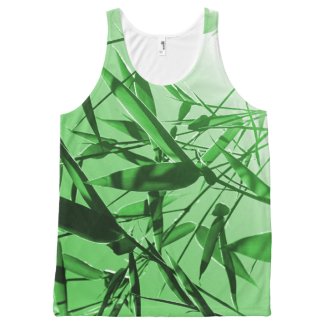 Bamboo All-Over Print Tank Top
