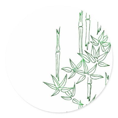 Bamboo Asian Themed Stickers by mrssocolov2