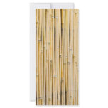 Bamboo background rack card