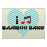 Bamboo Band Greeting Card